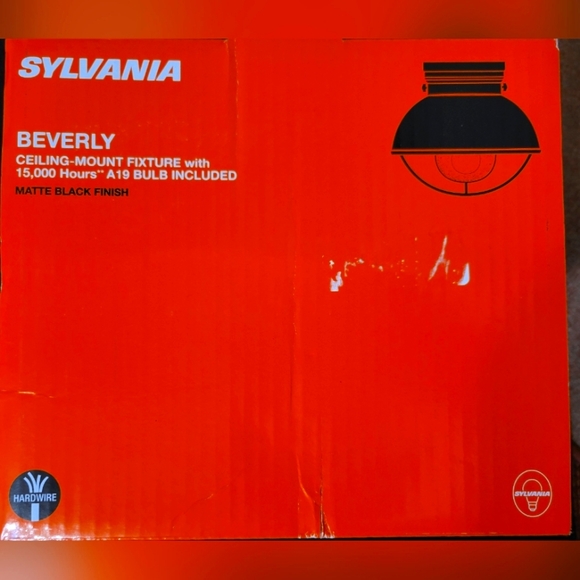 Sylvania Beverly Matte Black Finish Light (COPY) - Picture 7 of 8